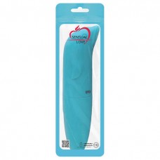 Vibrador Ponto G Aveludado - Azul